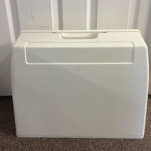 Vintage Sewing Machine Hard Storage Carrying Case Heavy Duty! Fits Most Machines